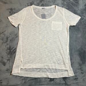 NEW Splendid Scoop Neck Slub Knit T-Shirt Size S Casual Lightweight Coastal